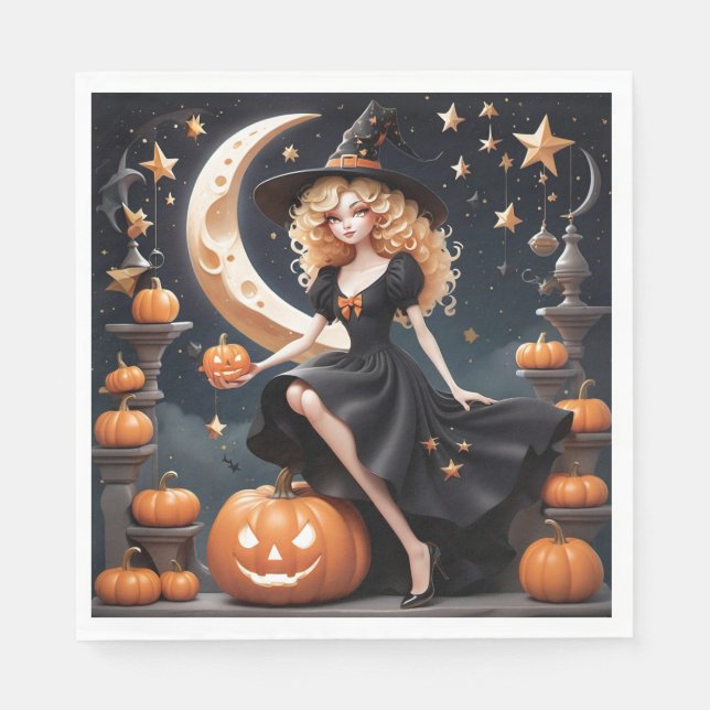 Witchy Wonderland Napkin (Front)