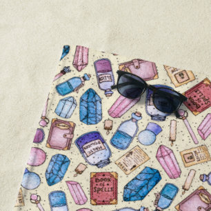 Witchy Wonders Beach Towel