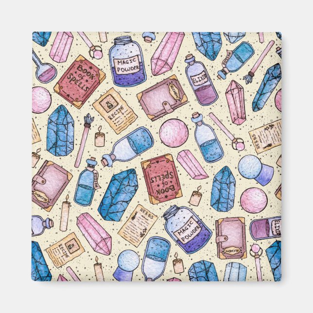 Witchy Wonders Magnet (Front)