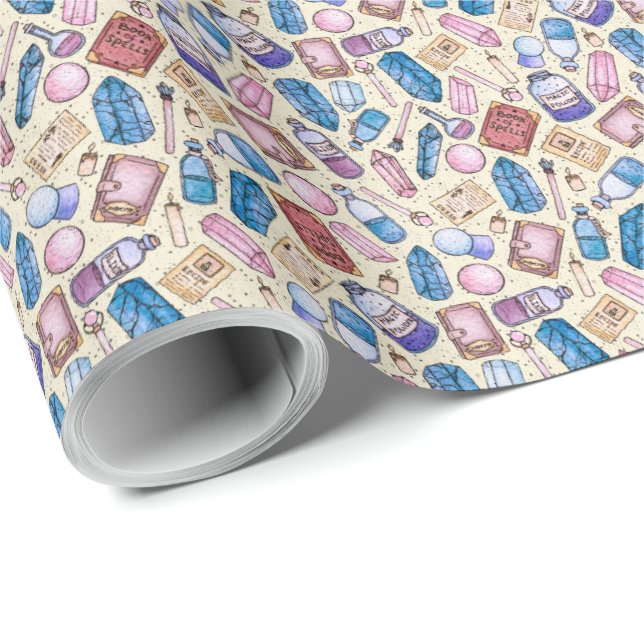 Witchy Wonders Wrapping Paper (Roll Corner)