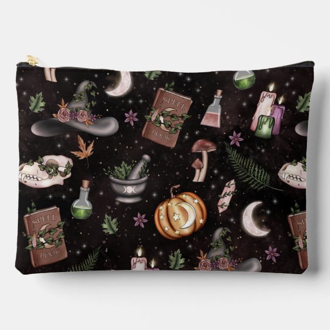 Witchy Woodland  Accessory Pouch (Front)