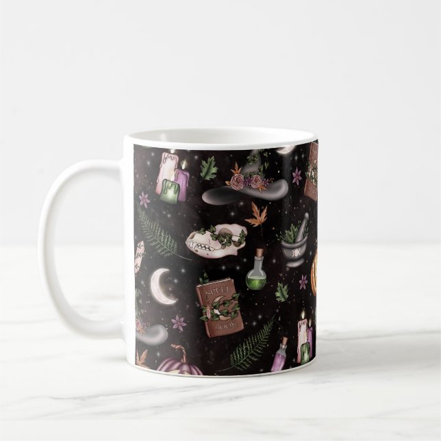 Witchy Woodland Coffee Mug (Left)
