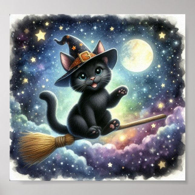 WitchyCat Poster (Front)