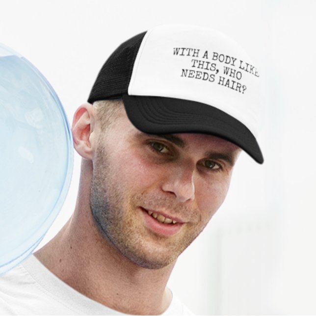 With a body like this who needs hair trucker hat (Creator Uploaded)