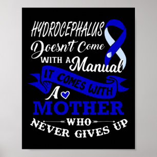 With A Mother Who Never Gives Up Ribbon Poster