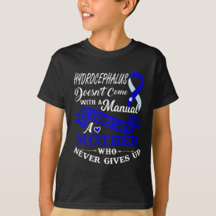 With A Mother Who Never Gives Up Ribbon T-Shirt