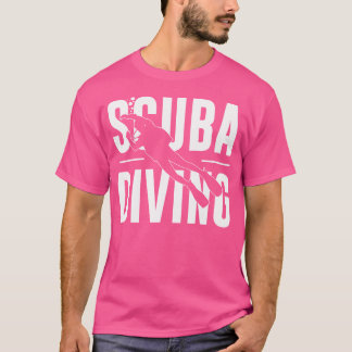With A Suba Diver T-Shirt