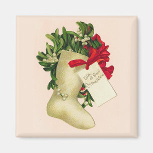With All Good Wishes Vintage Magnet