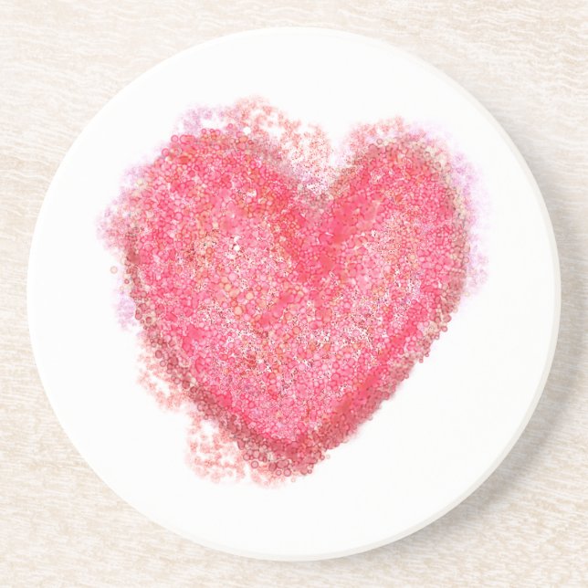 With all my heart coaster (Front)