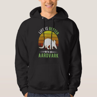with an Aardvark Hoodie
