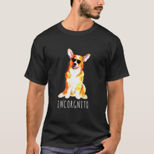 With Aviator Sunglasses Corgi T-Shirt