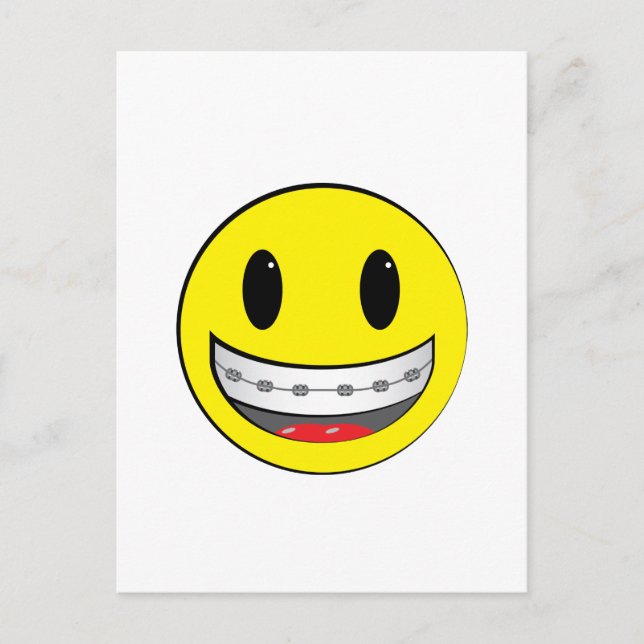 with braces postcard (Front)