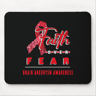 WITH BRAIN ANEURYSM AWARENESS FAITH ALWAYS OVERS F MOUSE MAT