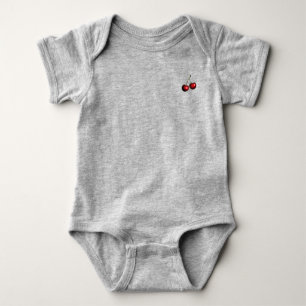 With Cherries Baby Bodysuit