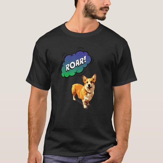 With Corgi Corgi T-Shirt (Front)
