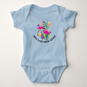 🤩 With custom text, future Dinking Partner Baby Bodysuit