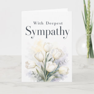 With Deepest Sympathy Card