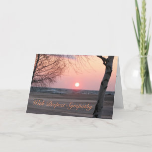 , With Deepest Sympathy Card