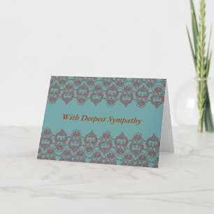 With Deepest Sympathy Card