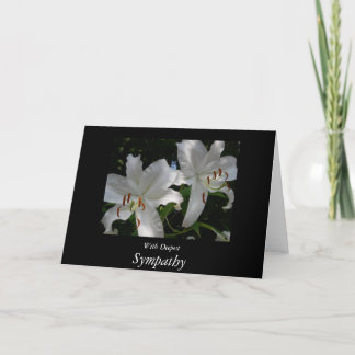 With Deepest Sympathy Card