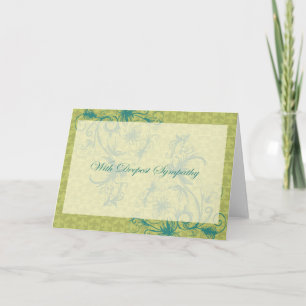 With Deepest Sympathy Card