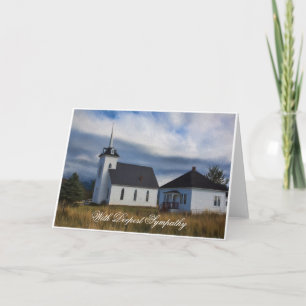 WITH DEEPEST SYMPATHY CARD