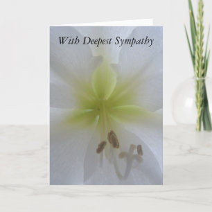 With Deepest Sympathy cards