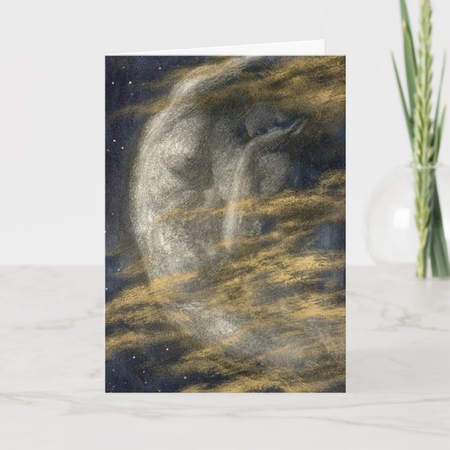 With Deepest Sympathy for Your Loss - Moon Card (Front)