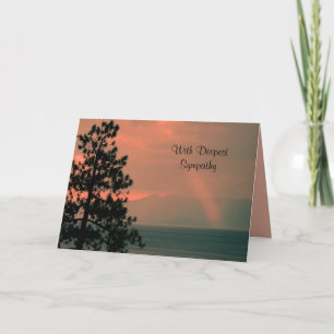 With Deepest Sympathy, God's Light, Customise Card