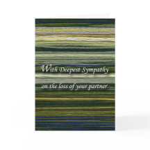 With Deepest Sympathy, Loss of Partner, Threads