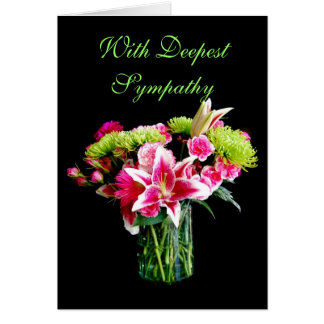 With Deepest Sympathy, Stargazer Lily Bouquet