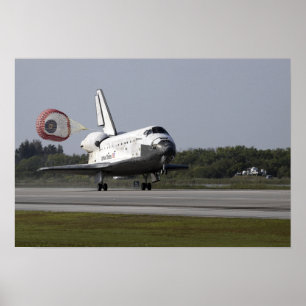 With drag chute unfurled 2 poster