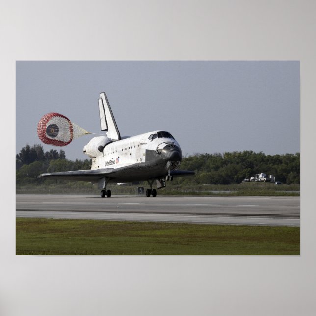 With drag chute unfurled 2 poster (Front)