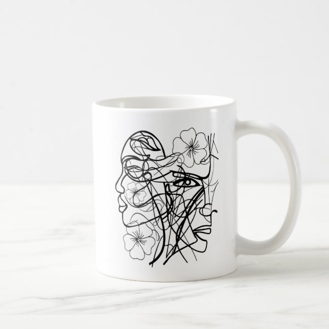 With Duo Coffee Mug (Right)