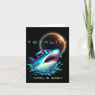 With Eclipse Gles Totality 2024 Funny Solar Eclips Card