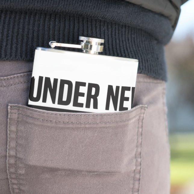 With God All Things Are Possible Hip Flask (In Situ)