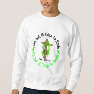 WITH GOD CROSS Non-Hodgkin’s Lymphoma T-Shirts