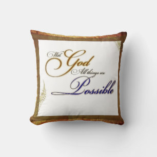 With God Cushion