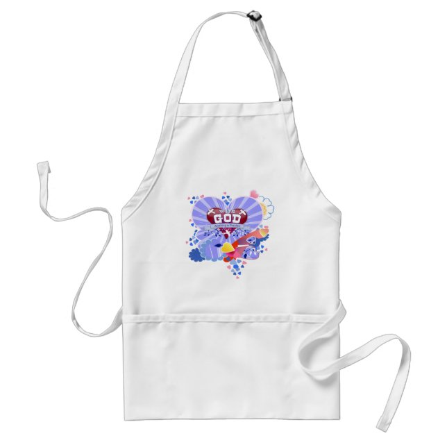 With God Hearts Standard Apron (Front)
