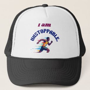With God, I'm Unstoppable Trucker Hat