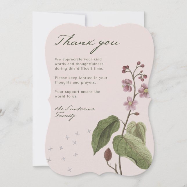 "With Grateful Hearts" (Front)