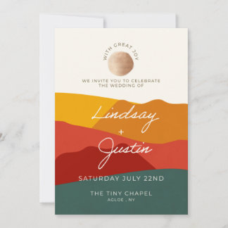 With Great Joy Wedding Invitation