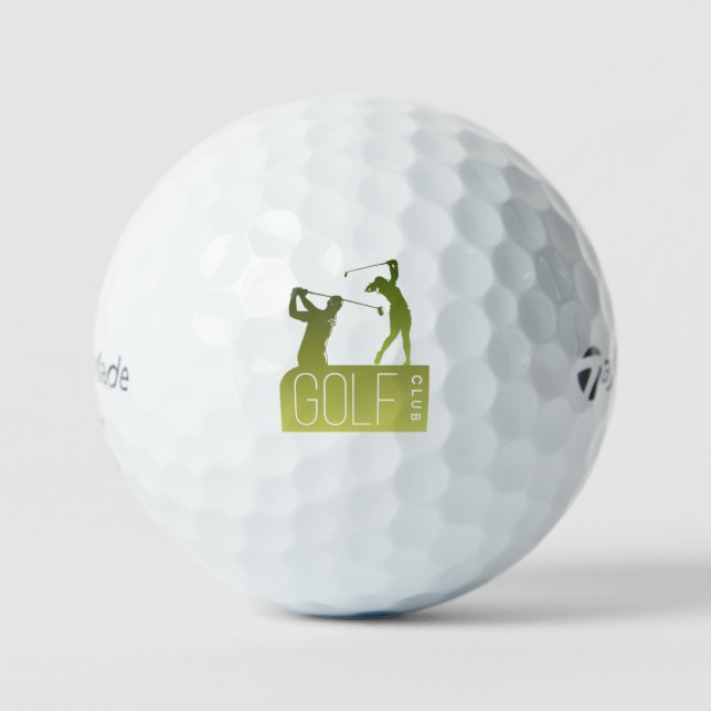 with green golfers golf balls (Front)