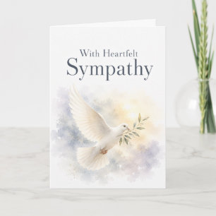 With Heartfelt Sympathy Card