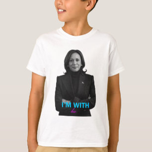With Her Kamala Vote For 2024 President Kamala-har T-Shirt