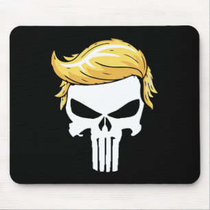 With Iconic Trump Hair President Supporter  Mouse Mat