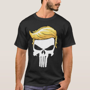 With Iconic Trump Hair President Supporter  T-Shirt