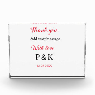With love add couple name letter thank you add dat photo block
