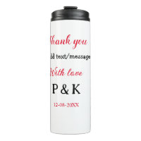 With love add couple name letter thank you add dat