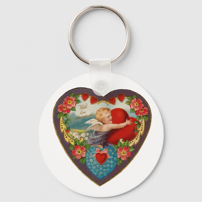 With Love and Esteem Key Ring (Front)